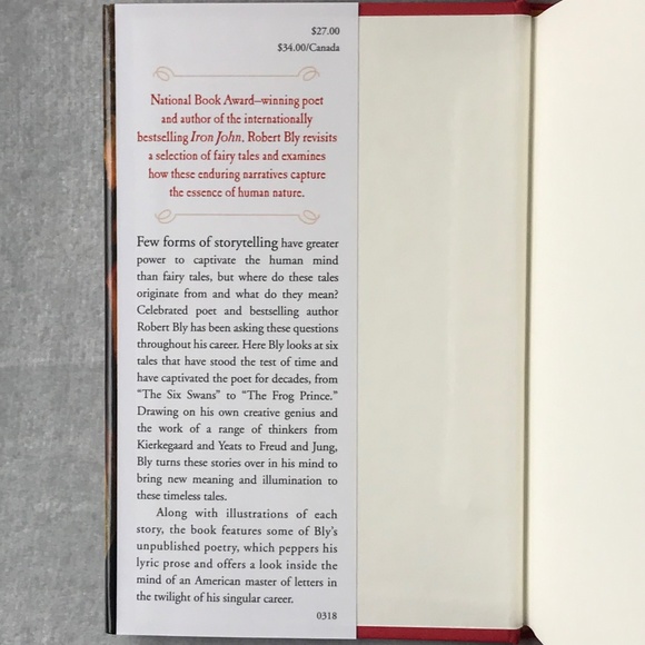 NEW More Than True The Wisdom Of Fairy Tales Robert Bly Hardcover Book - Picture 2 of 5